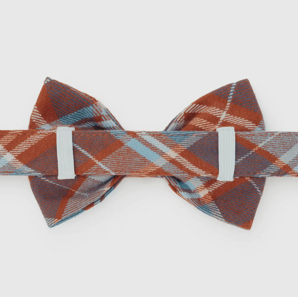 The Foggy Dog Bow Tie - Maple Plaid Flannel - The Dog Shop