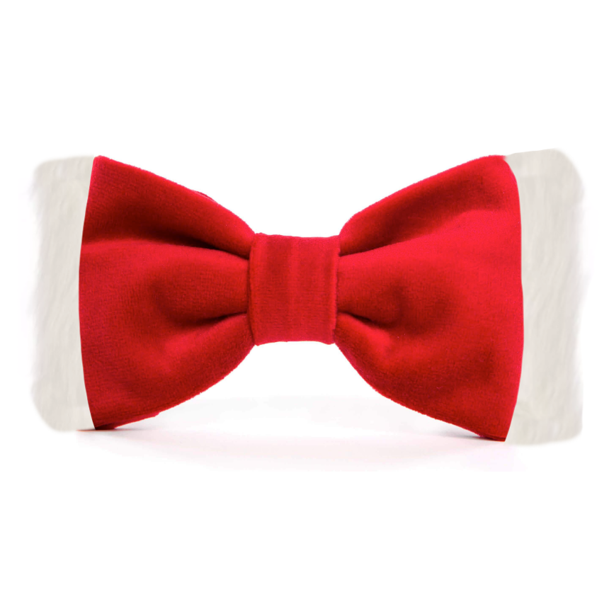 The Foggy Dog Bow Tie - Santa Paws - The Dog Shop