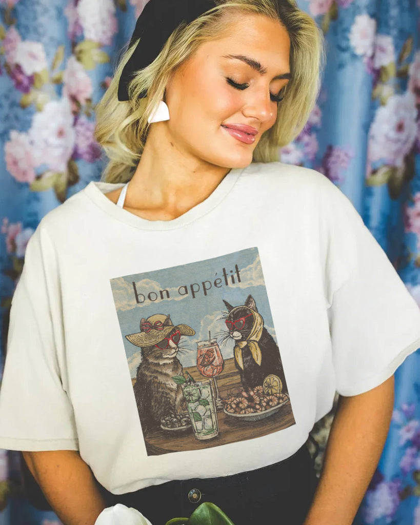 Brunch Kitties Bon Appétit Unisex Shirt - The Dog Shop