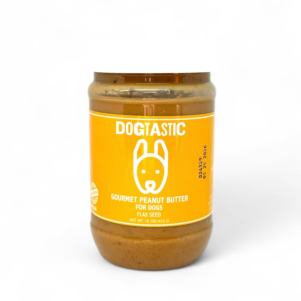 Dogtastic Gourmet Peanut Butter for Dogs - Flax Seed - The Dog Shop