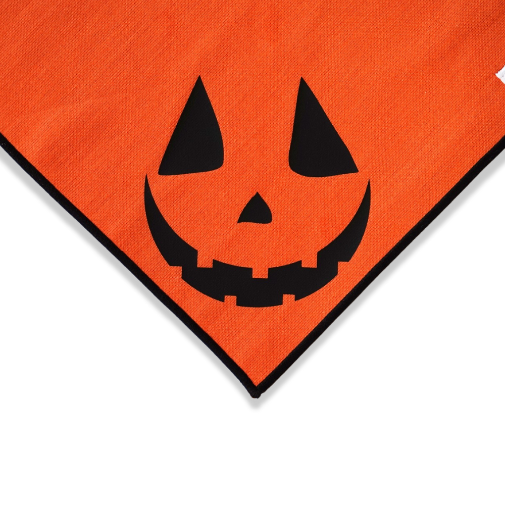 "Jack-O'-Lantern" Halloween Dog Bandana - The Dog Shop