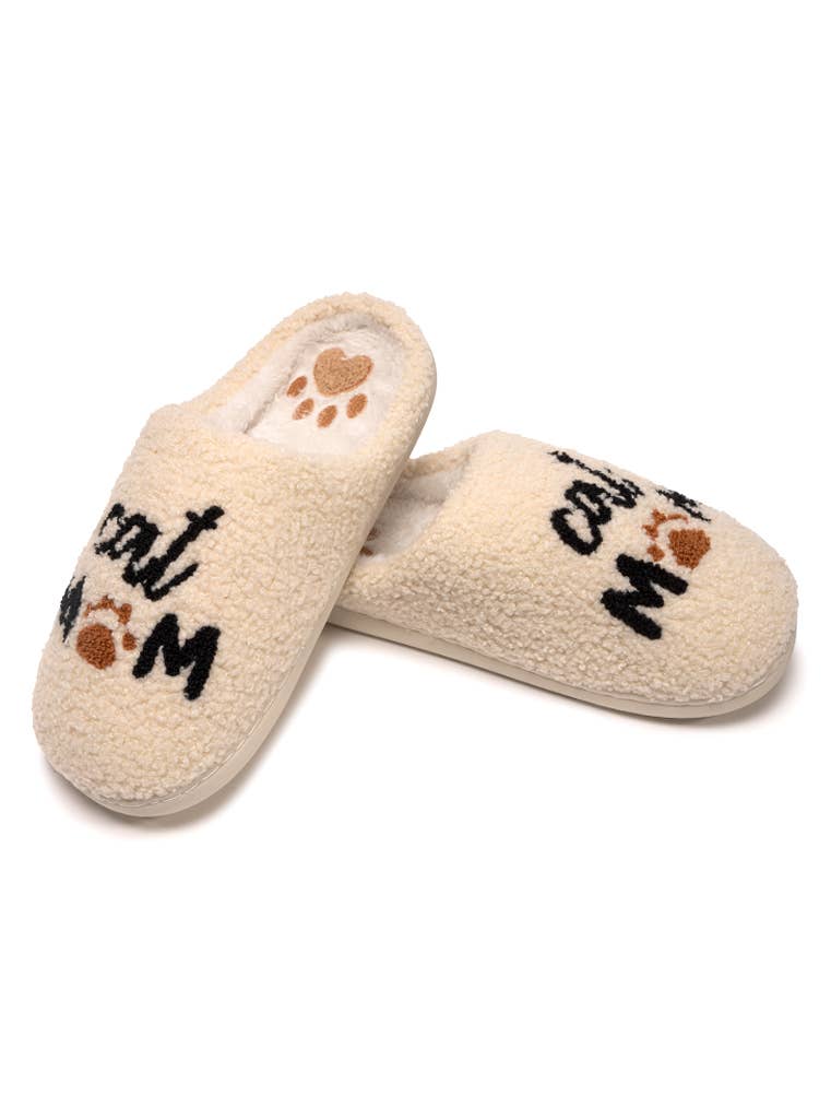 Cat Mom Slipper - The Dog Shop