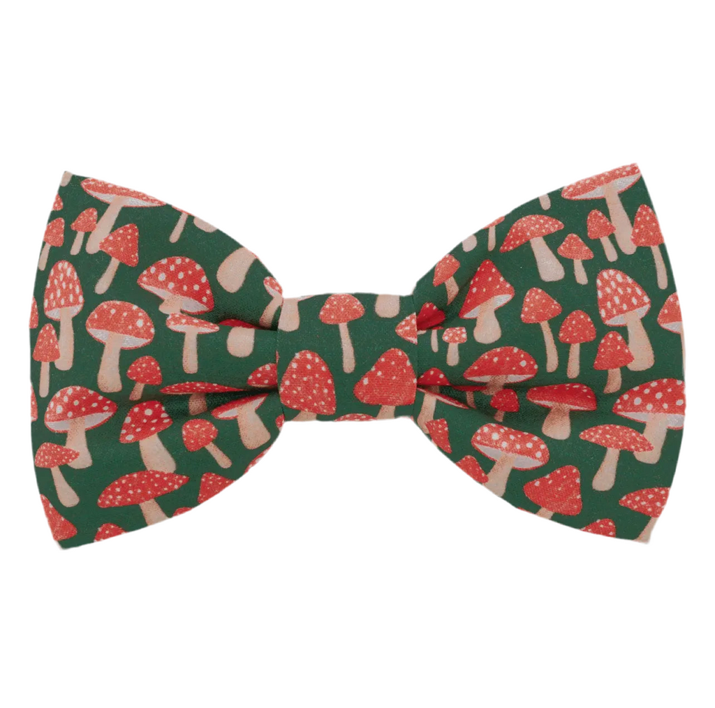 The Foggy Dog Bow Tie - Mushroom Meadow - The Dog Shop