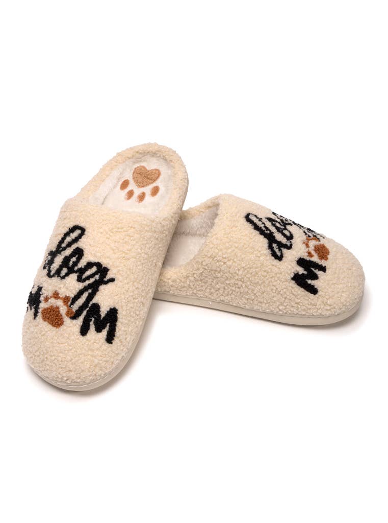Dog Mom Slippers - The Dog Shop