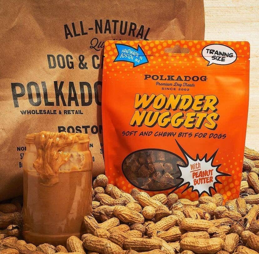 Polkadog Wonder Nuggets - Peanut Butter - The Dog Shop