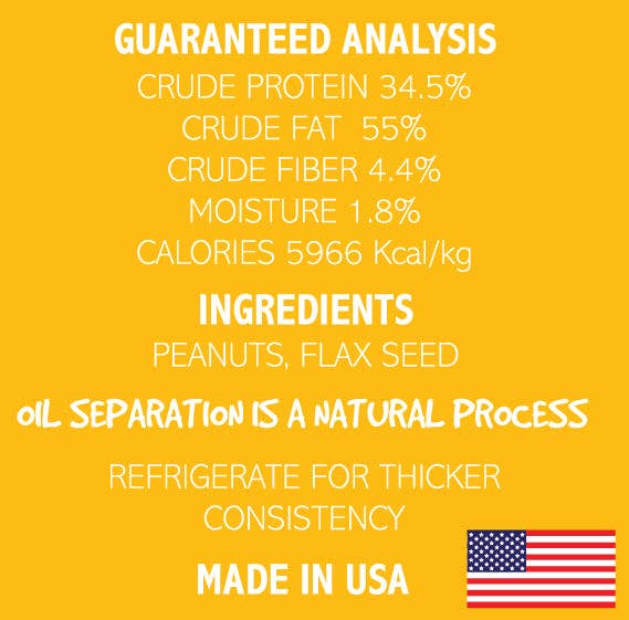 Dogtastic Gourmet Peanut Butter for Dogs - Flax Seed - The Dog Shop