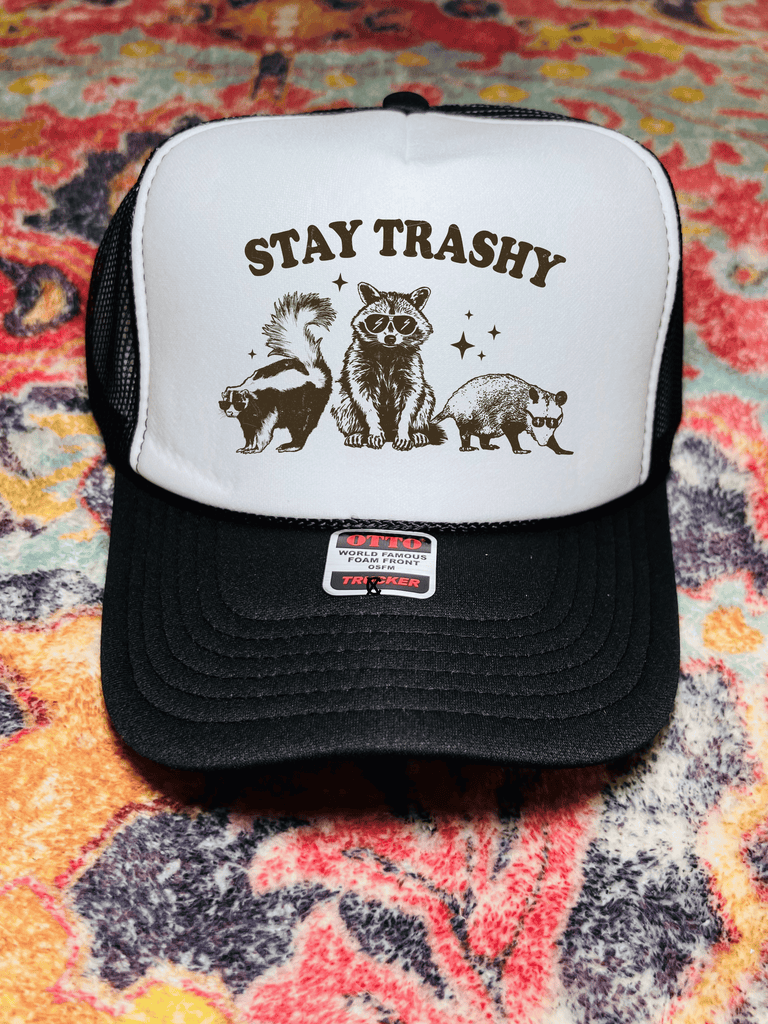 Stay Trashy Trucker Hat - The Dog Shop