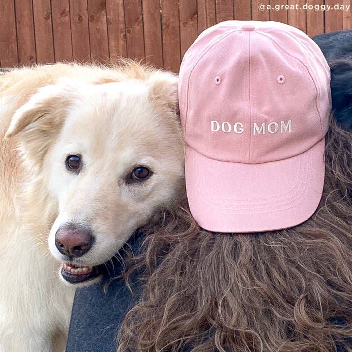 Blush Dog Mom Hat - The Dog Shop