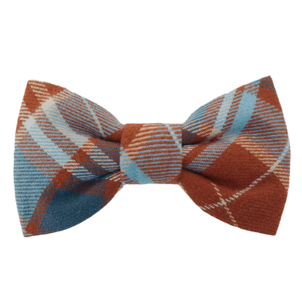 The Foggy Dog Bow Tie - Maple Plaid Flannel - The Dog Shop