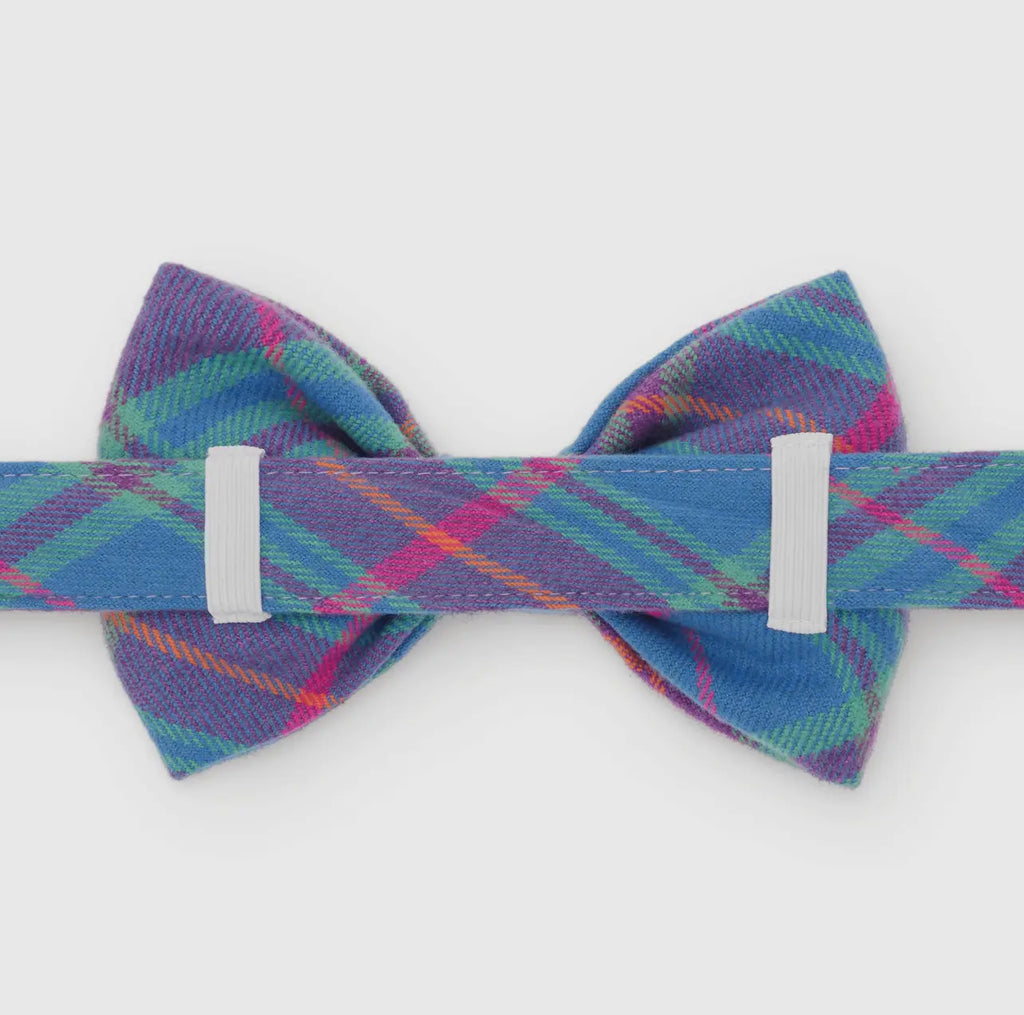 The Foggy Dog Bow Tie - Piper Plaid Flannel - The Dog Shop