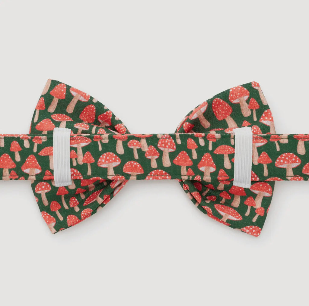 The Foggy Dog Bow Tie - Mushroom Meadow - The Dog Shop