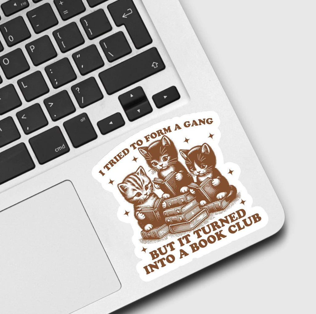 Book Club Bookish Sticker - The Dog Shop