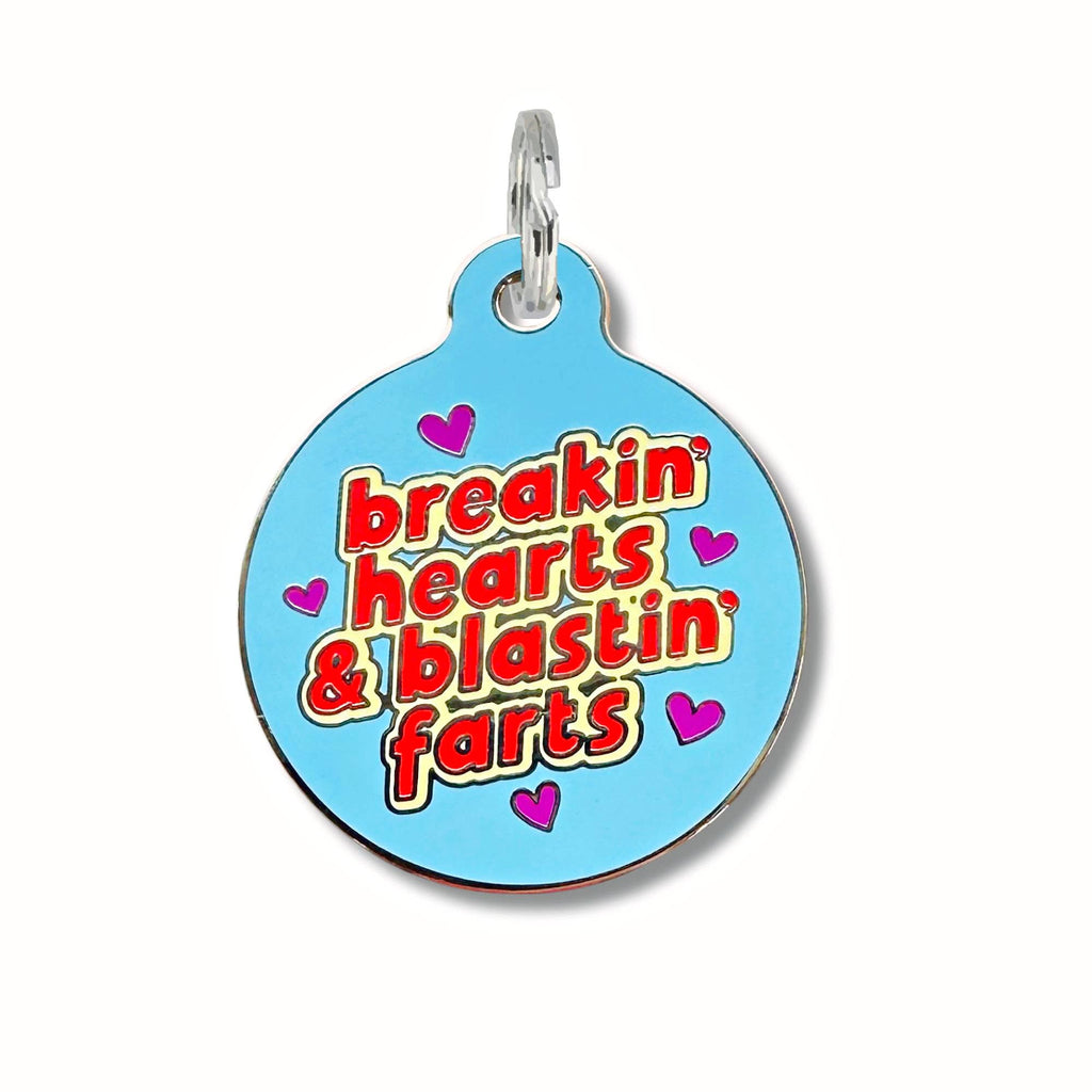 Pet ID Tag - Breaking Hearts - The Dog Shop