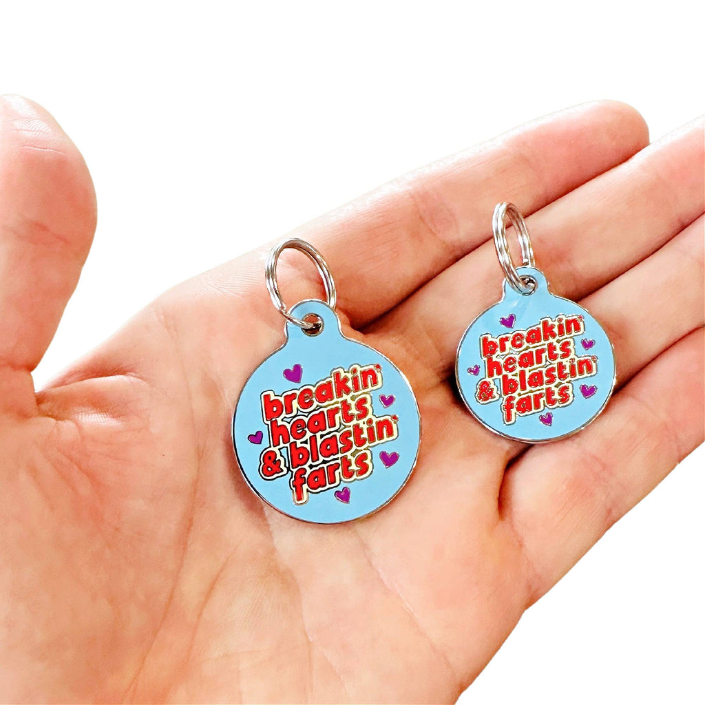 Pet ID Tag - Breaking Hearts - The Dog Shop