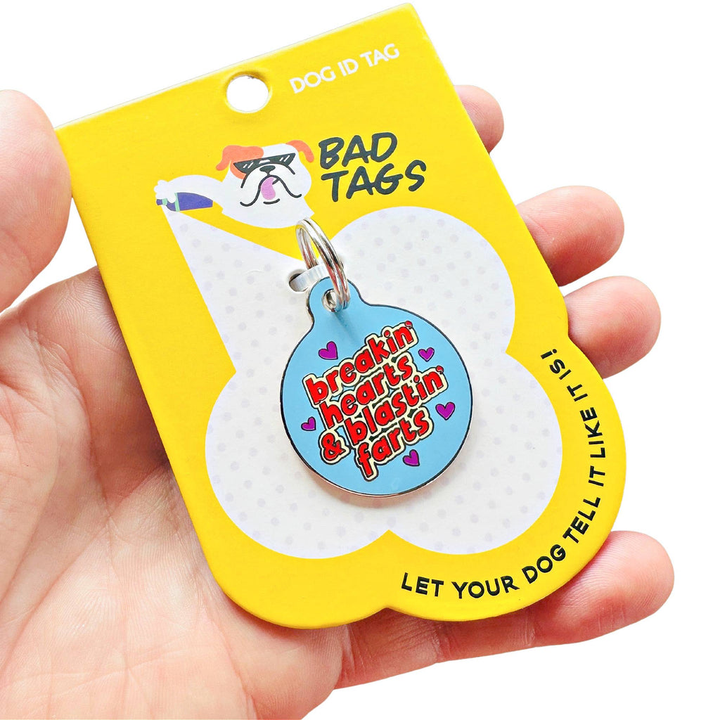 Pet ID Tag - Breaking Hearts - The Dog Shop