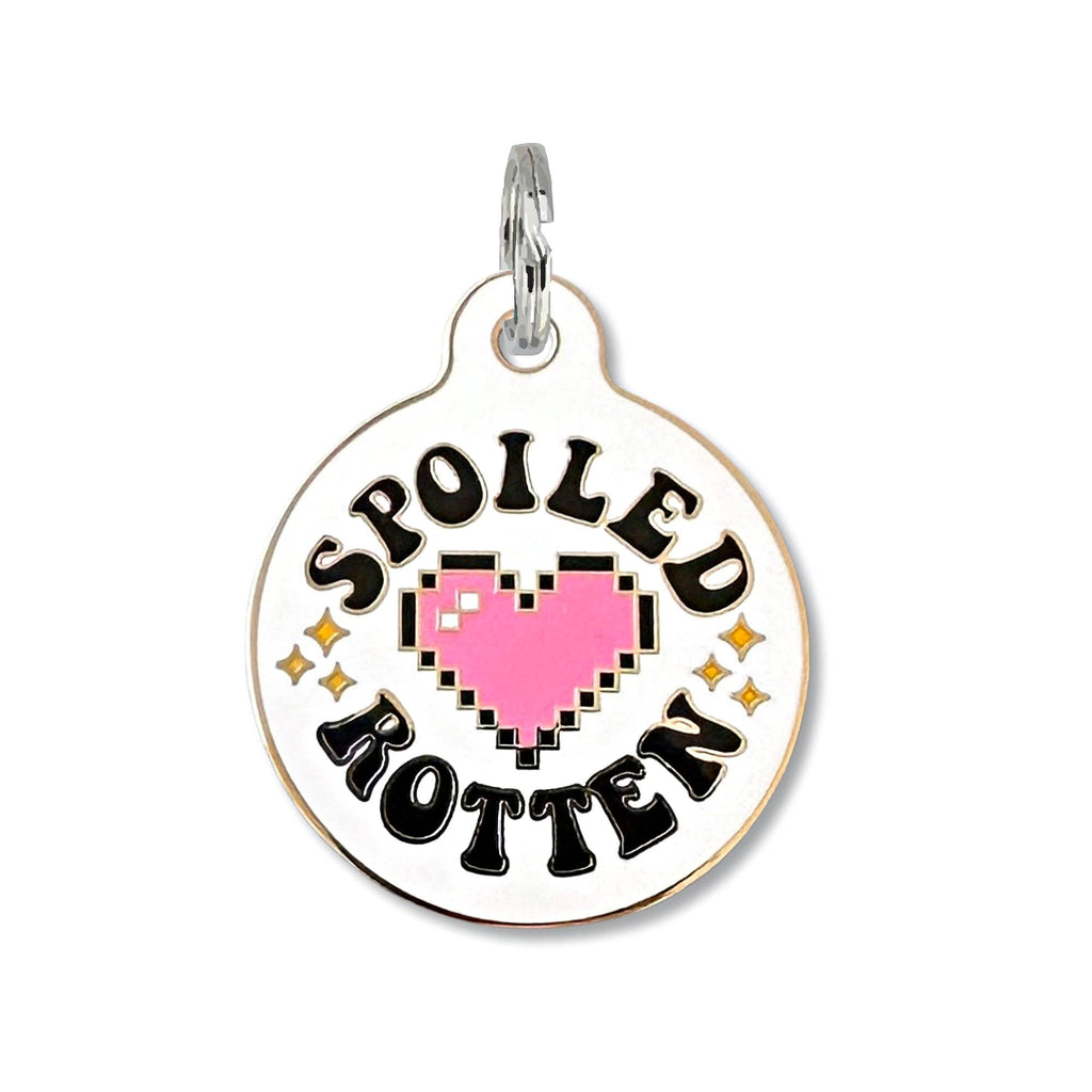 Pet ID QR Tag - Spoiled Rotten - The Dog Shop