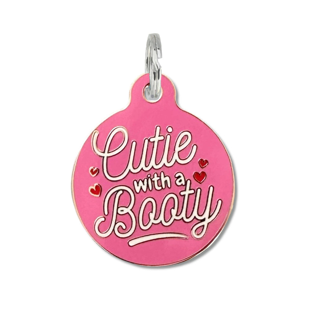 Pet ID Tag - Cutie with a Booty - The Dog Shop