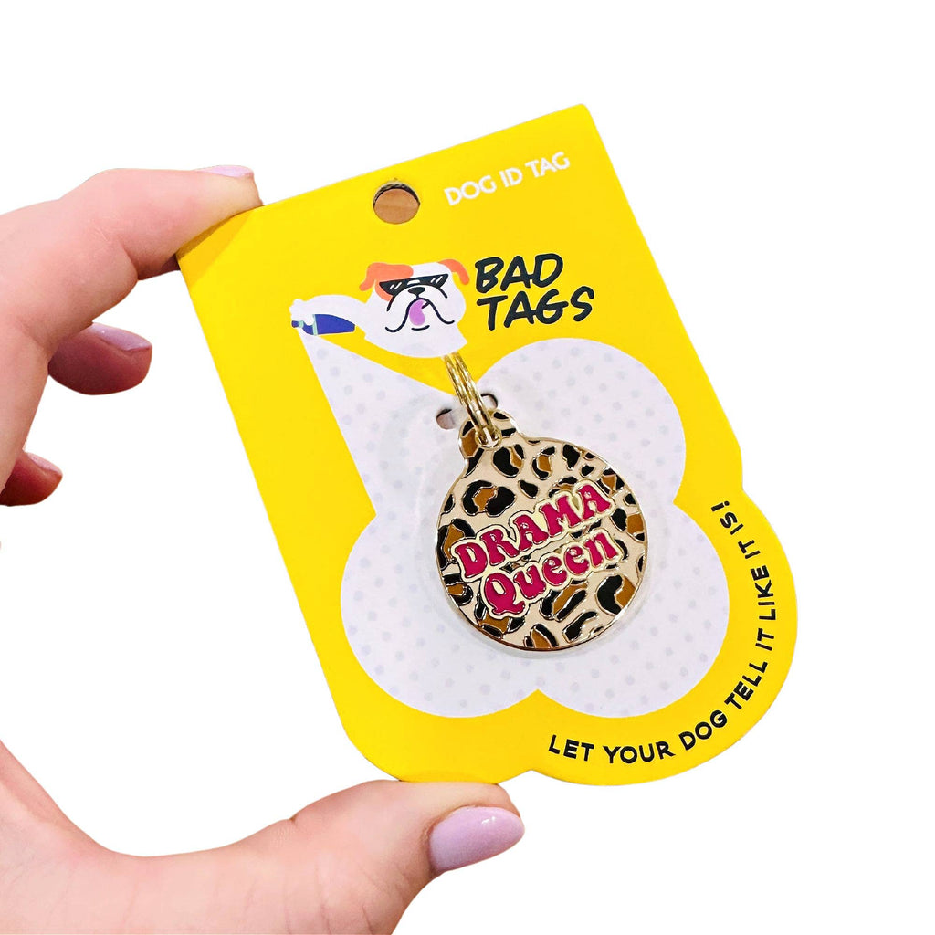 Pet ID Tag - Drama Queen - The Dog Shop