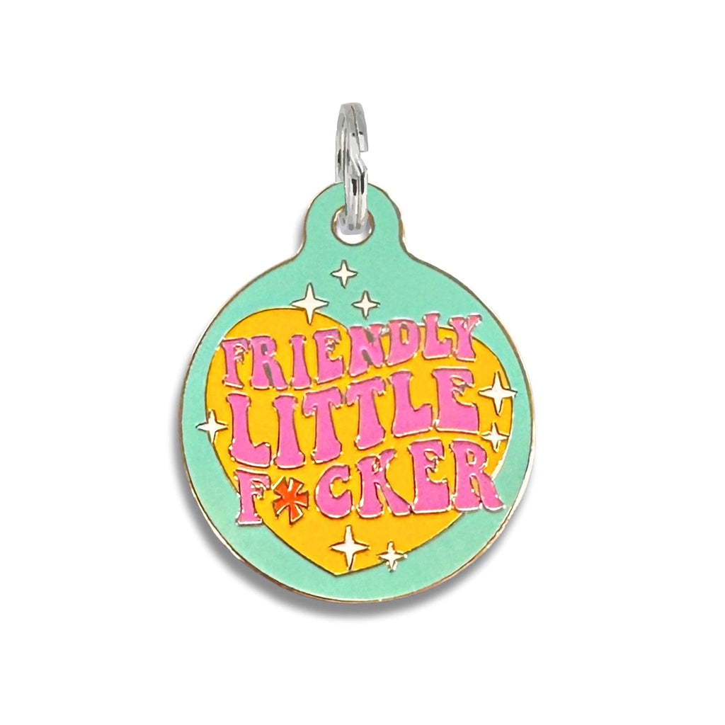 Pet ID Tag - Friendly F*cker - The Dog Shop