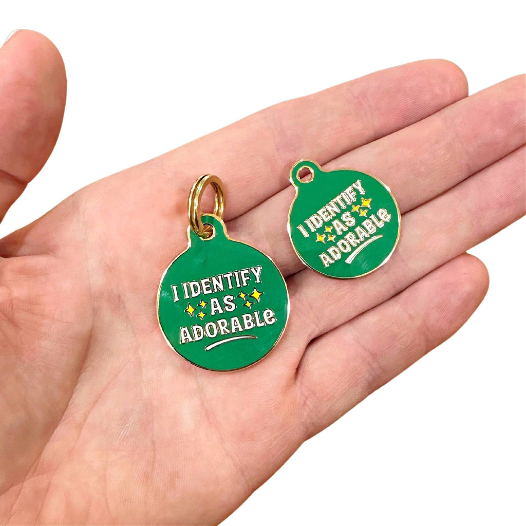 Pet ID Tag - Identify as Adorable - The Dog Shop