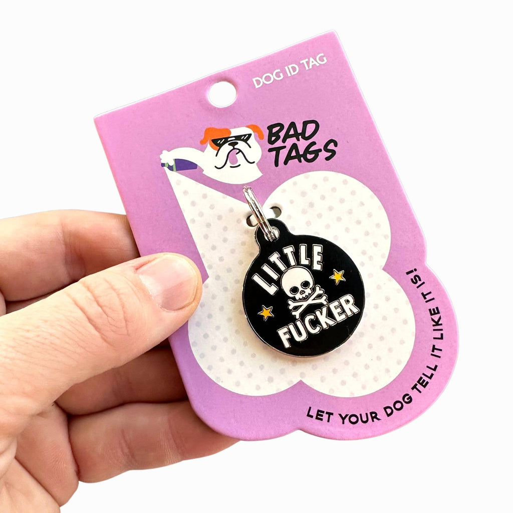 Pet ID Tag - Little Fucker - The Dog Shop