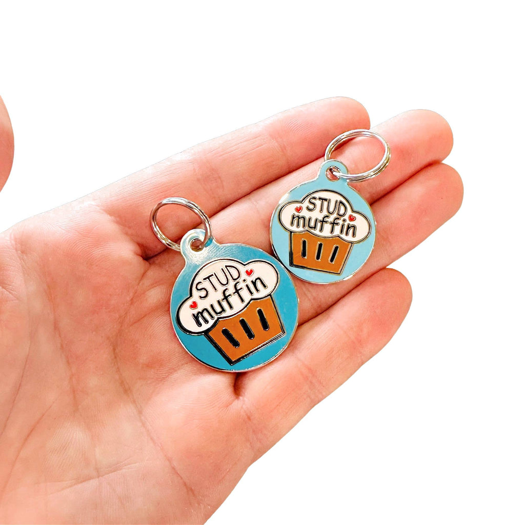 Pet ID Tag - Stud Muffin - The Dog Shop