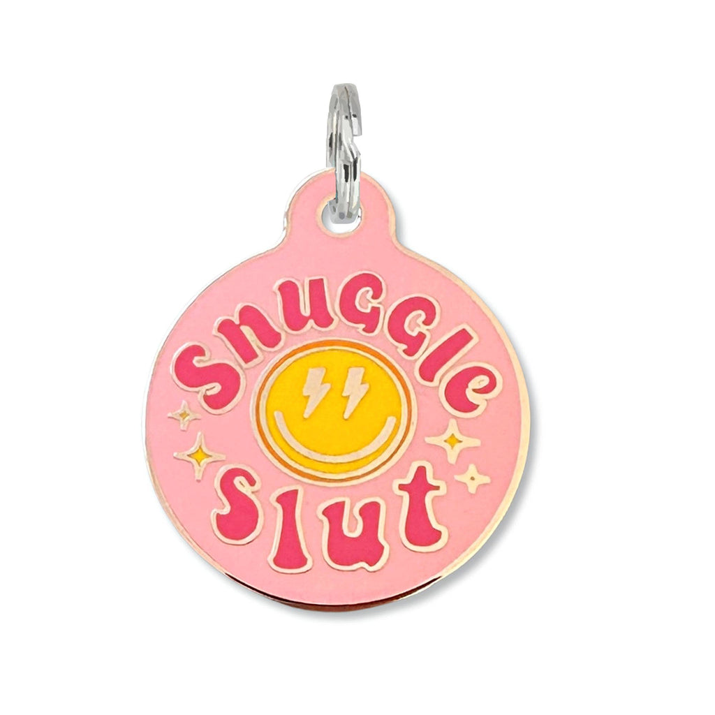 Pet ID Tag - Snuggle Slut - The Dog Shop