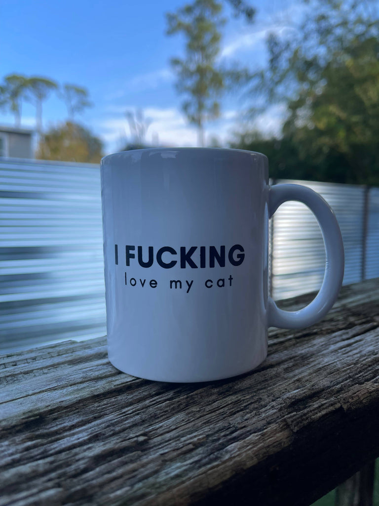 I Fucking Love My Cat Coffee Mug - The Dog Shop