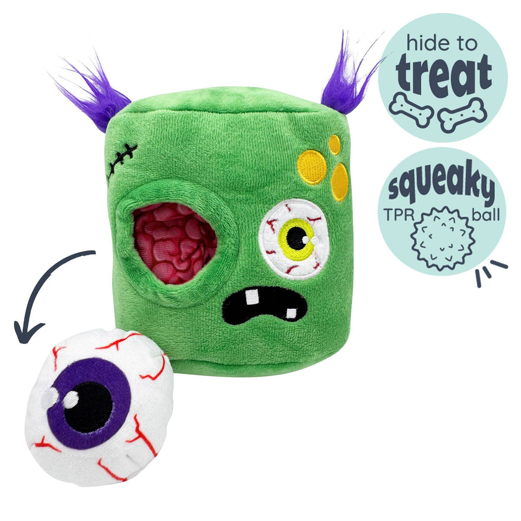 Zombie Pop 'n Fetch Pop-Eye Dog Toy - The Dog Shop