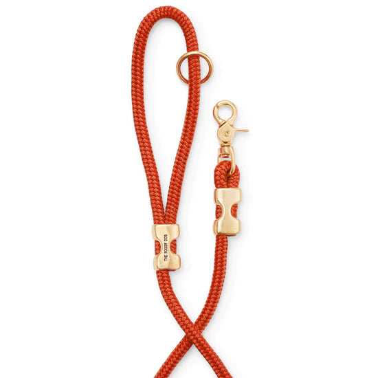 The Foggy Dog Marine Rope Dog Leash - Cider - The Dog Shop