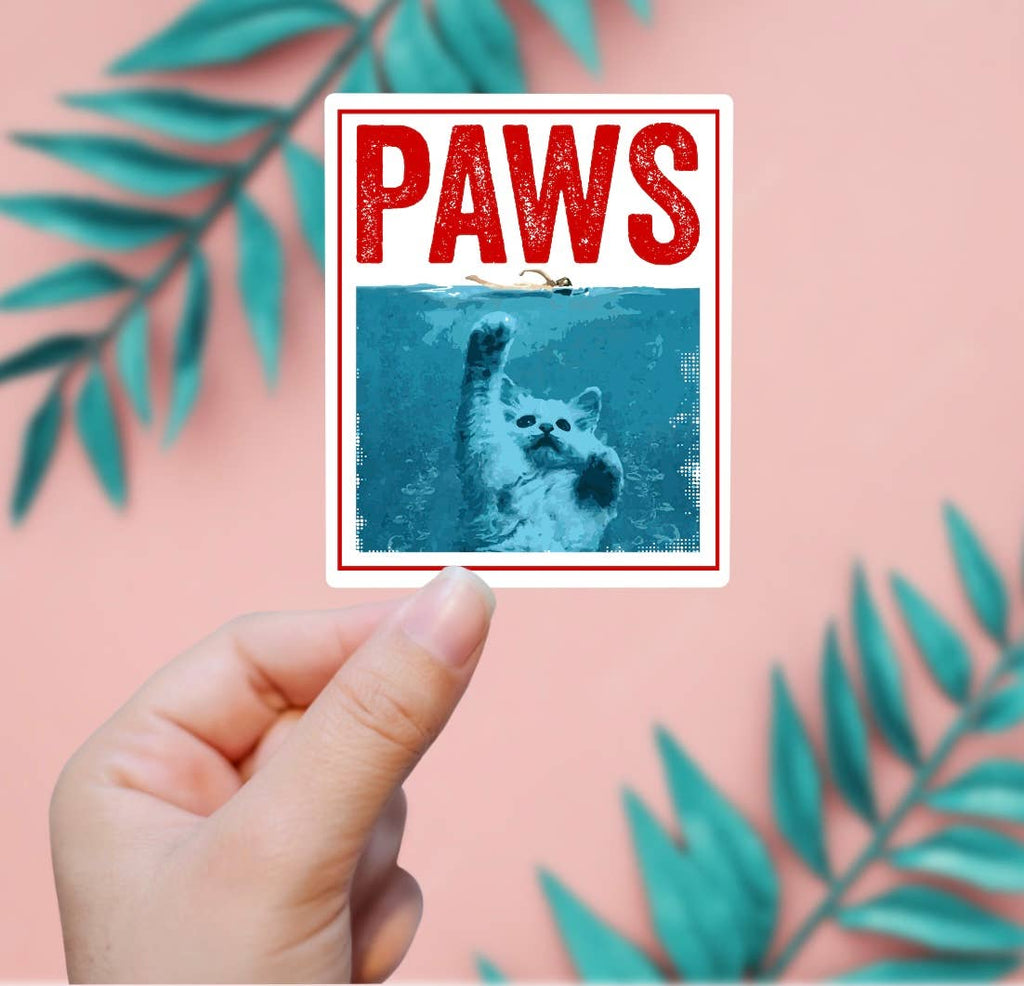 Paws Movie Poster Sticker - The Dog Shop