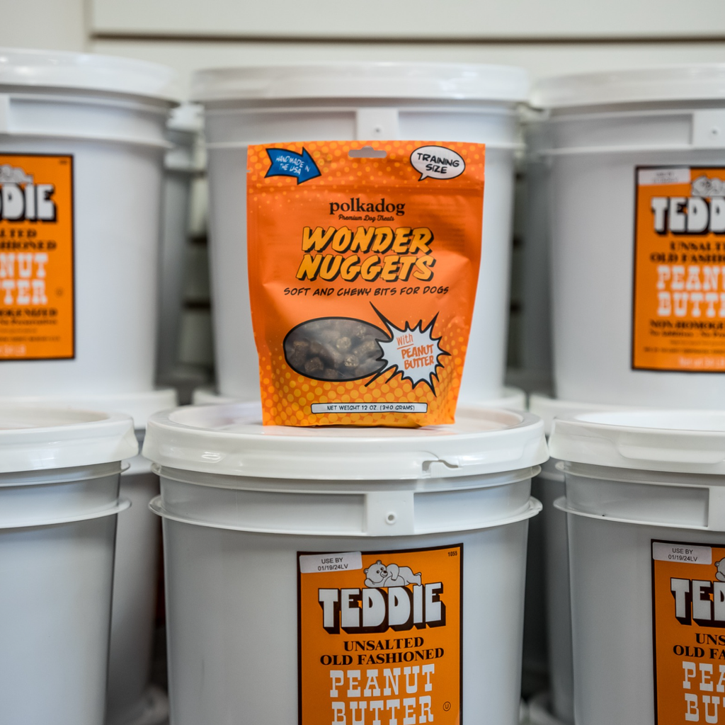 Polkadog Wonder Nuggets - Peanut Butter - The Dog Shop