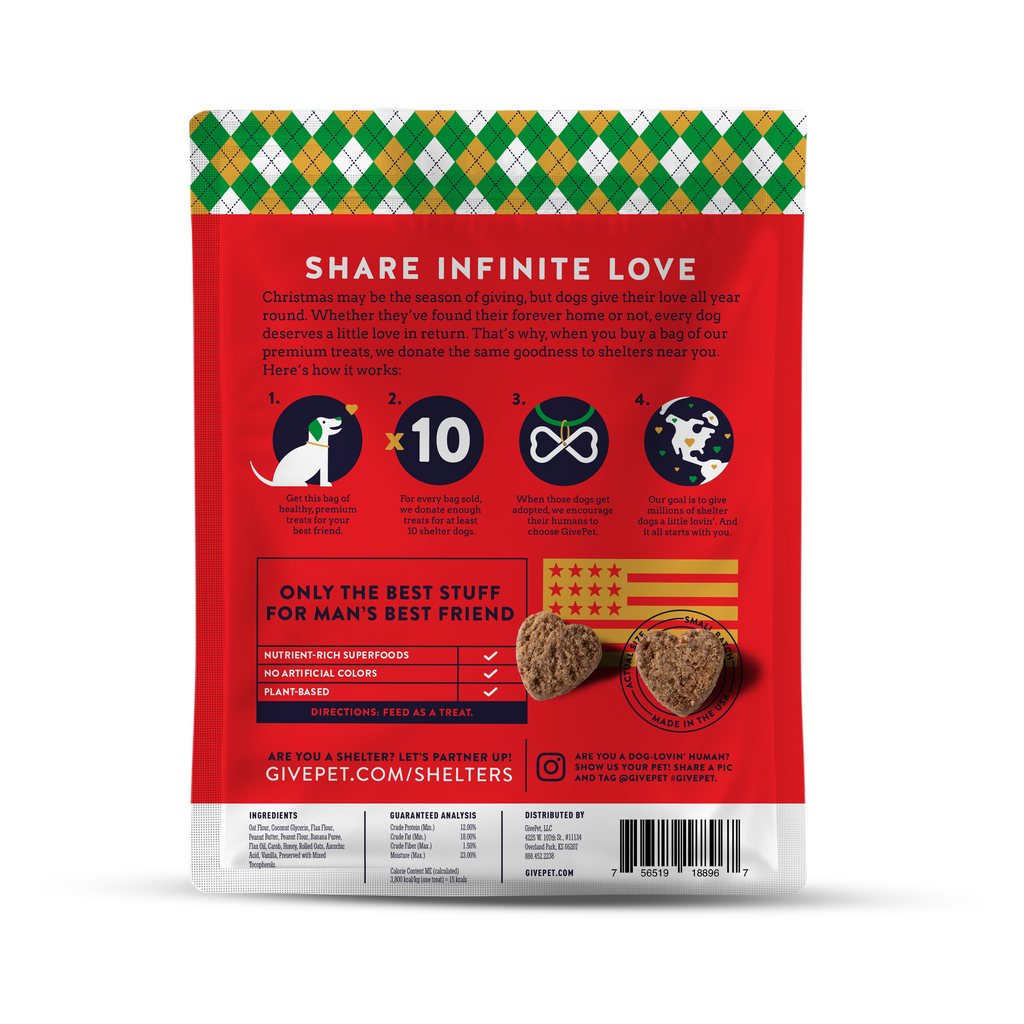 GivePet Dog Treats - Muttcracker - The Dog Shop