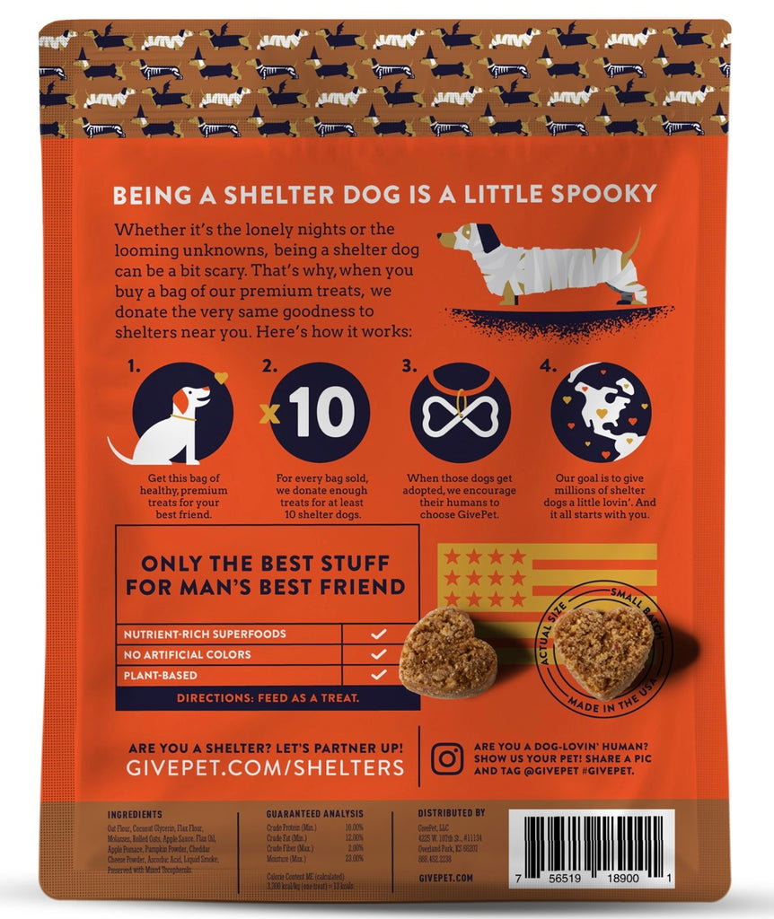 GivePet Love Bites Halloween Dog Treats - The Dog Shop