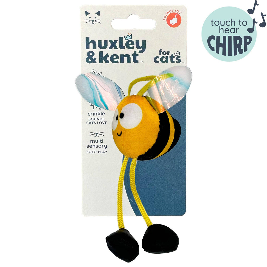 Bumble Bee Chirpy Toy for Cats - The Dog Shop