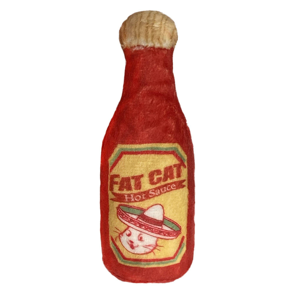 Fat Cat Hot Sauce Plush Toy For Cats - The Dog Shop