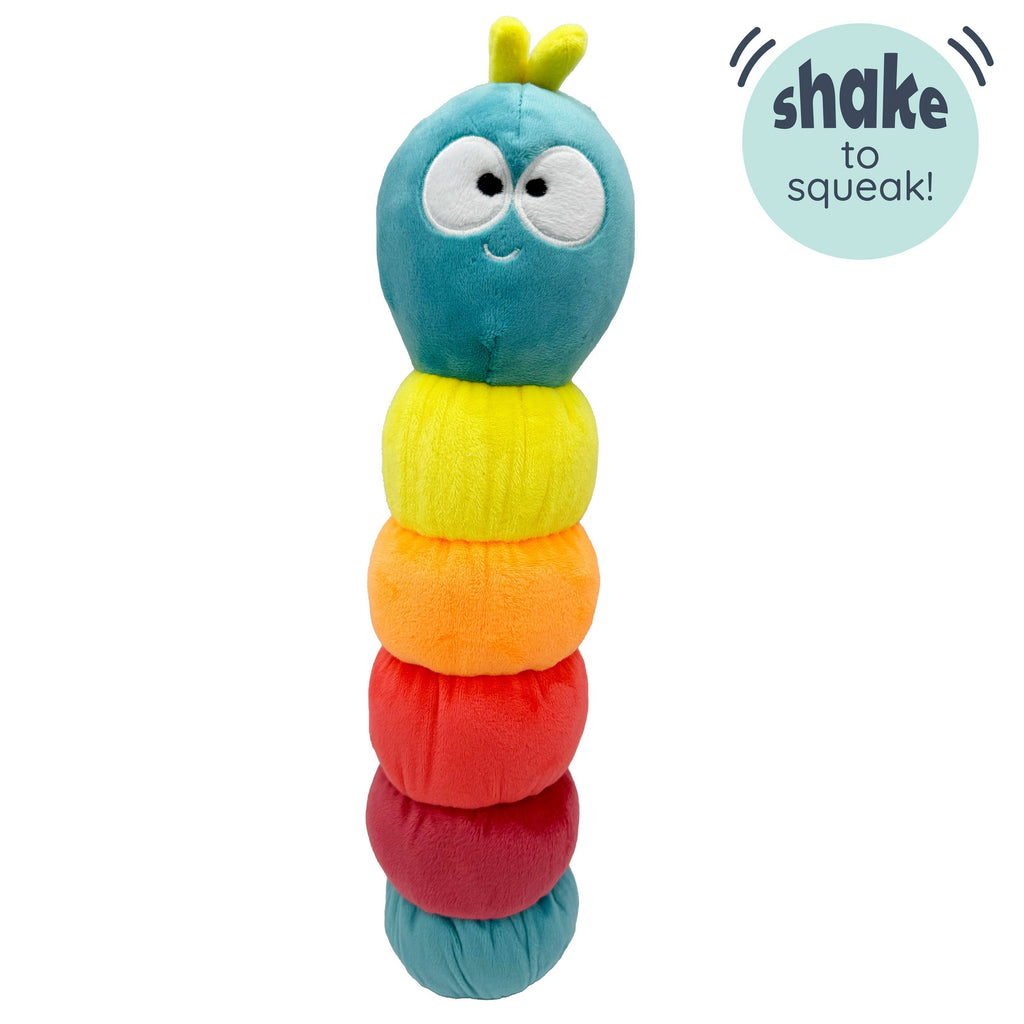 Fetchies® Caterpillar Plush Dog Toy - The Dog Shop