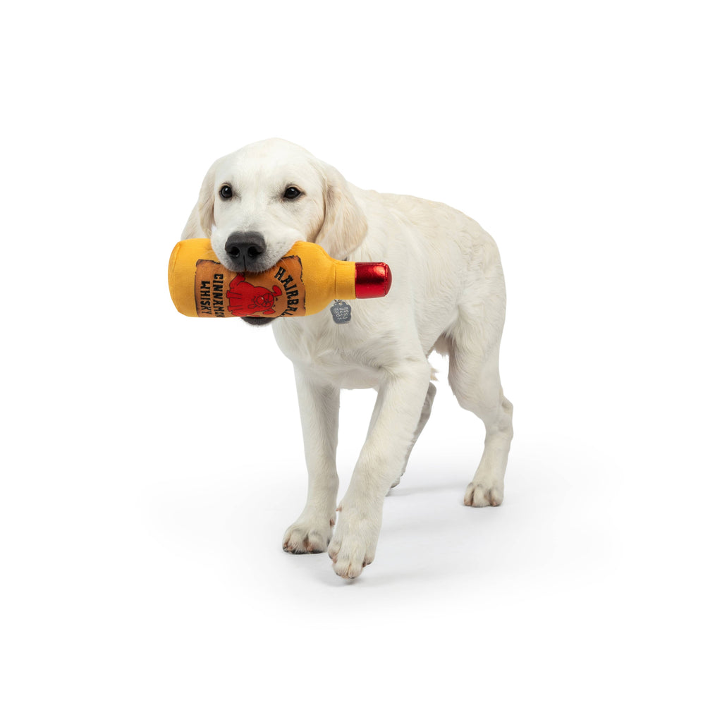 Hairball Cinnamon Whisky Plush Dog Toy - The Dog Shop