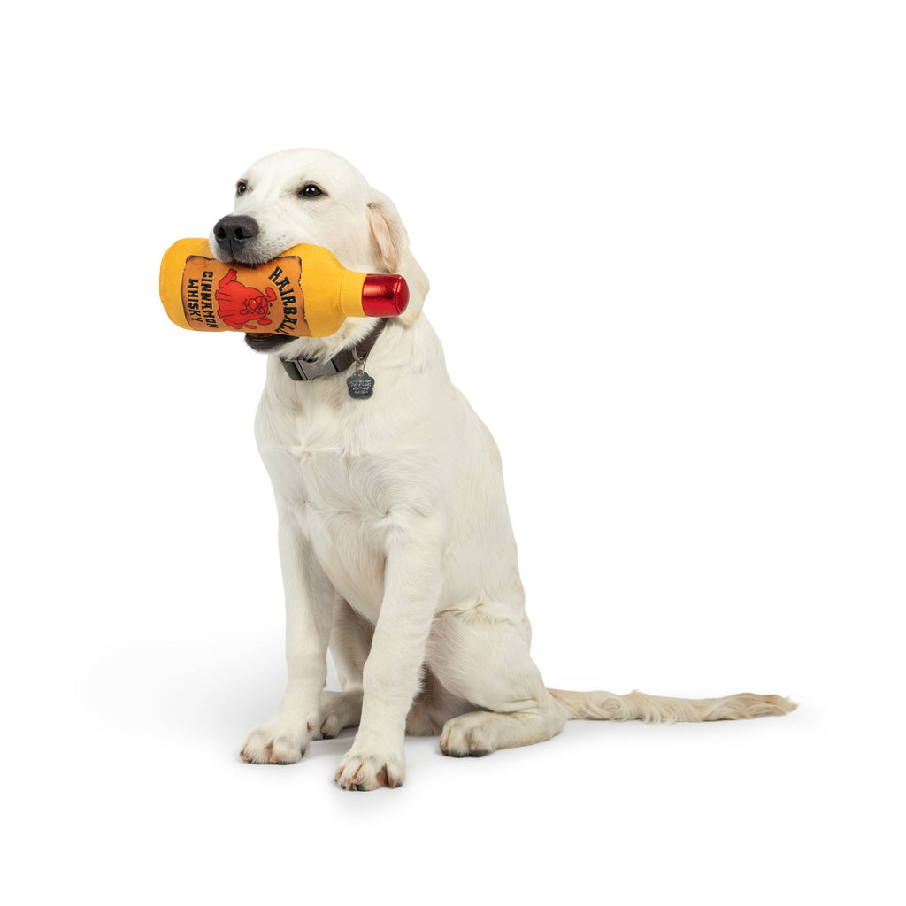Hairball Cinnamon Whisky Plush Dog Toy - The Dog Shop