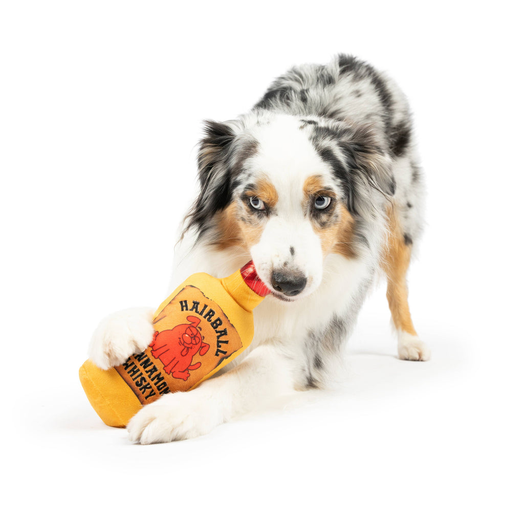 Hairball Cinnamon Whisky Plush Dog Toy - The Dog Shop