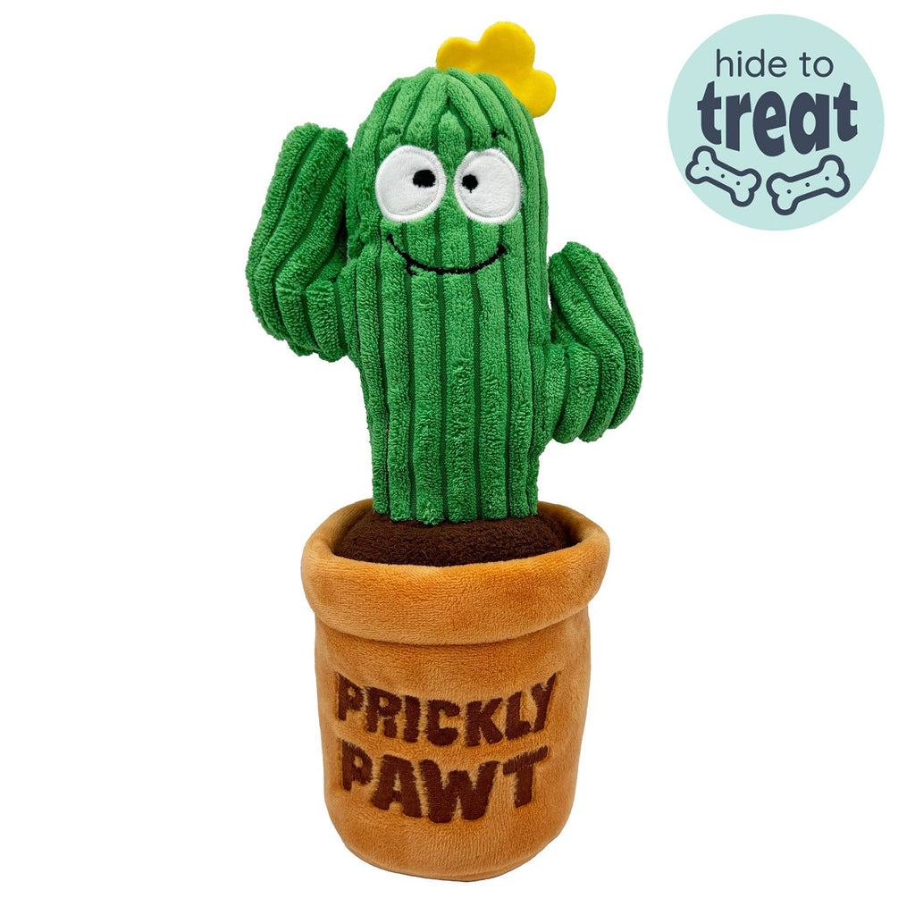 Seek 'n Treat Prickly Plush Dog Toy - The Dog Shop