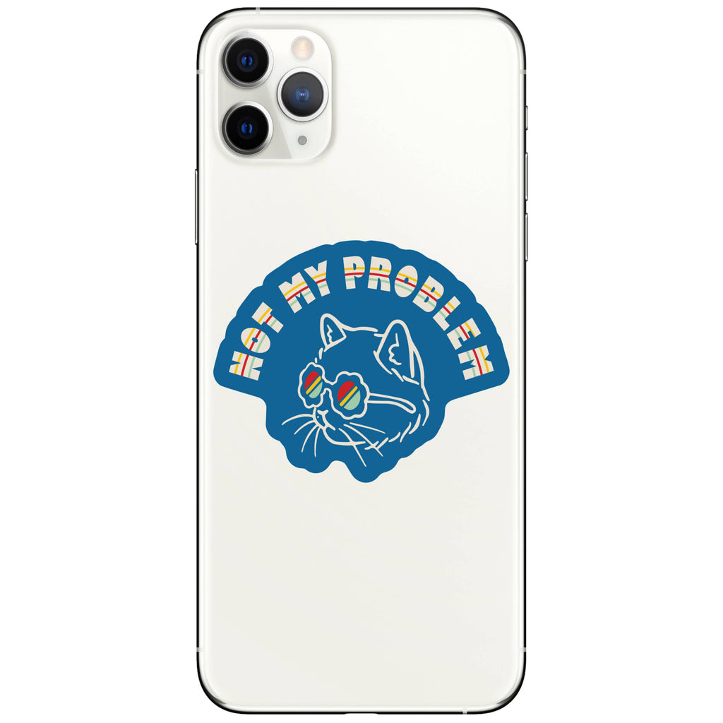 Not My Problem Kitty Cat Vinyl Sticker - The Dog Shop