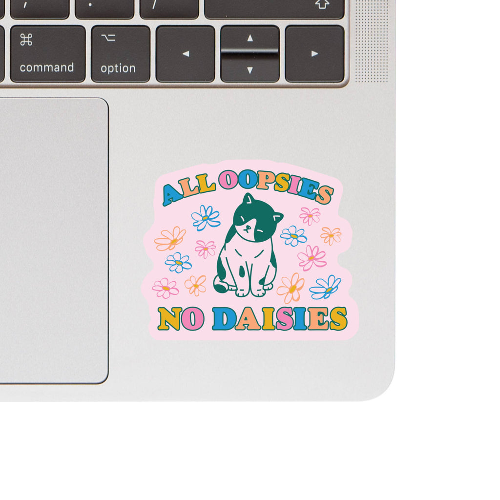 Oopsey Daisy Cat Vinyl Sticker - The Dog Shop