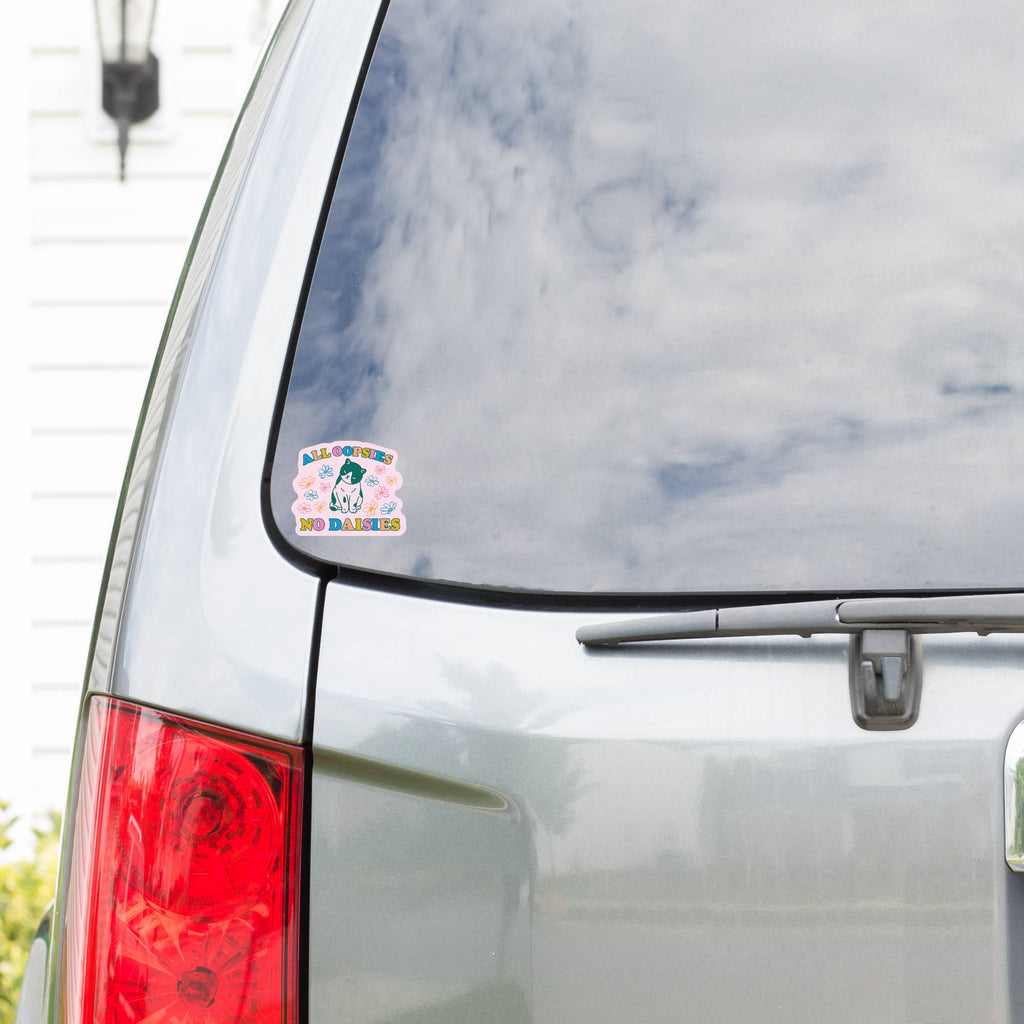 Oopsey Daisy Cat Vinyl Sticker - The Dog Shop