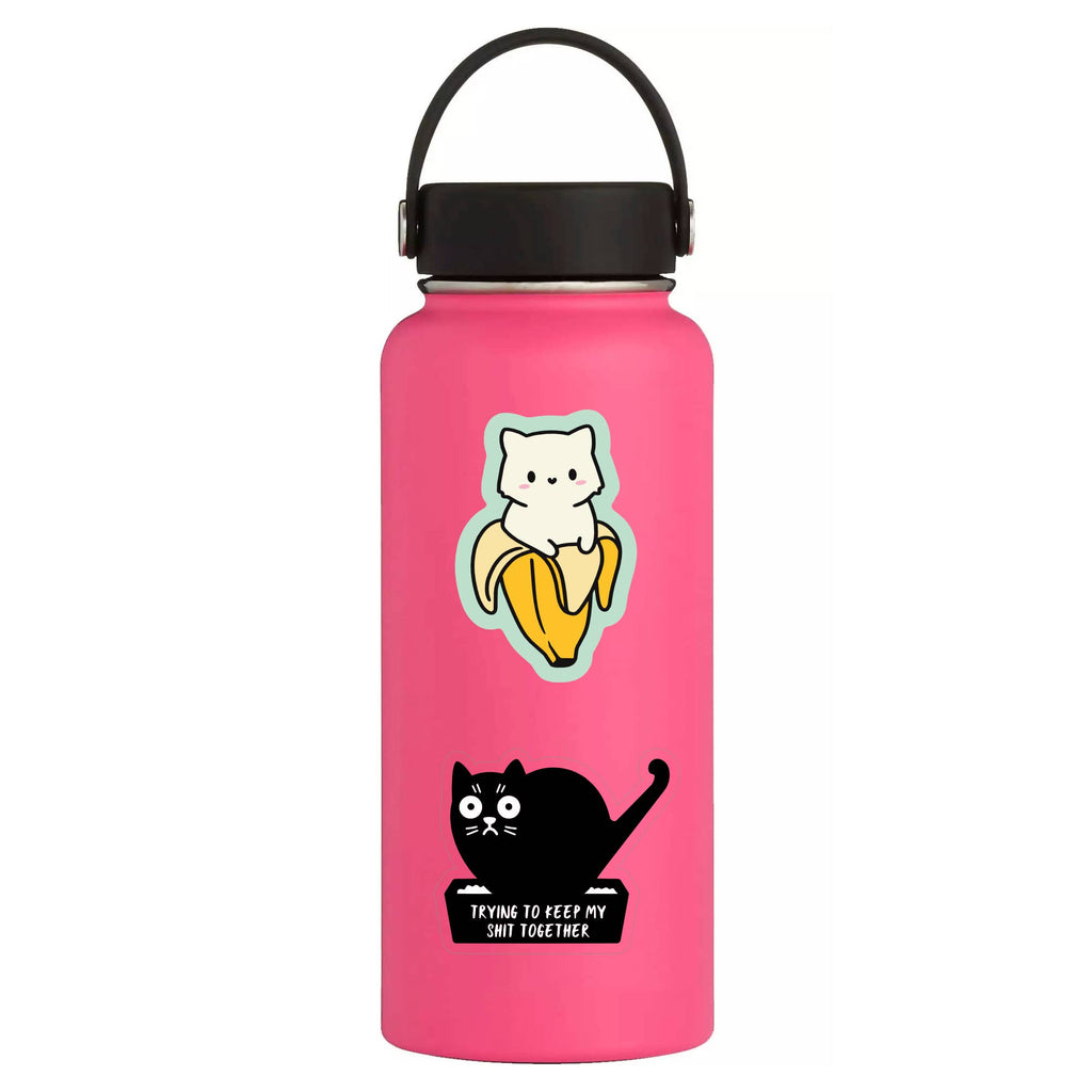 Swear Cat Funny High Quality Vinyl Sticker - The Dog Shop