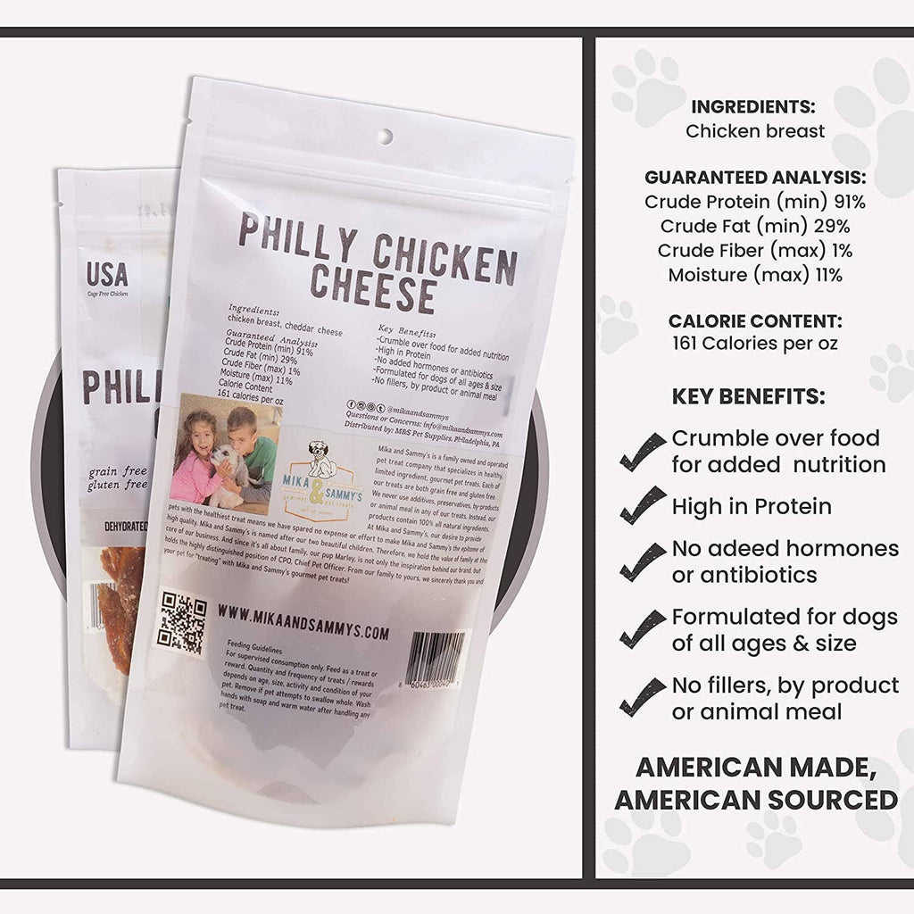 Philly Chicken Cheese Jerky Dog Treat - The Dog Shop