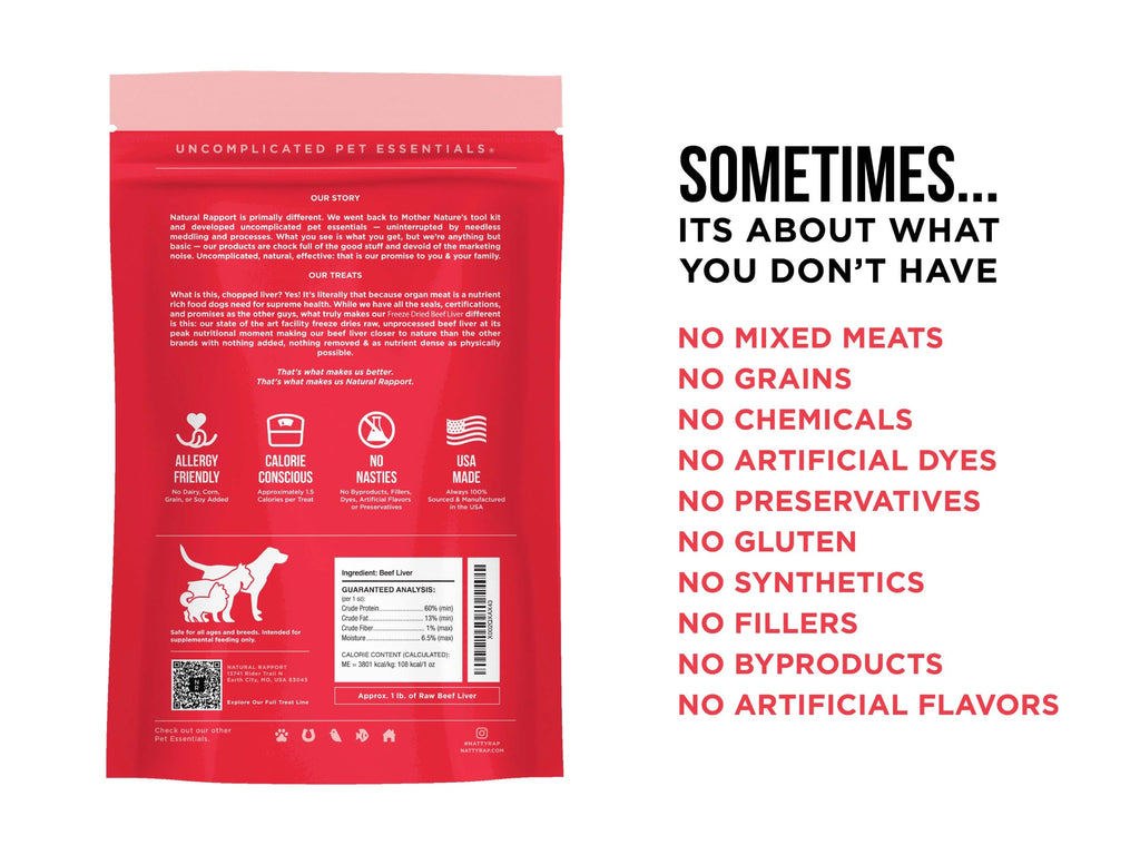 The Only Freeze Dried Beef Liver Dogs Need - The Dog Shop