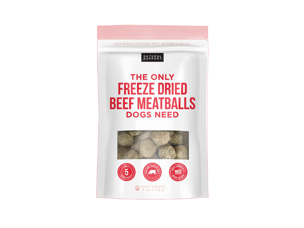 The Only Freeze Dried Beef Meatballs Dogs Need - The Dog Shop