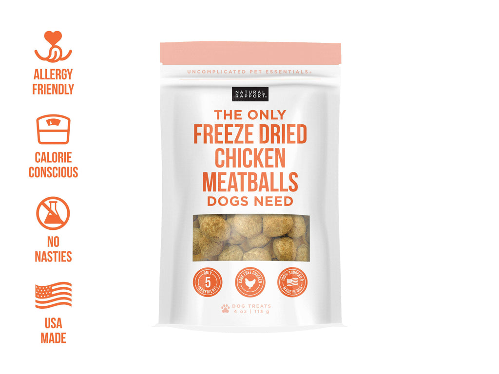 The Only Freeze Dried Chicken Meatballs Dogs Need - The Dog Shop