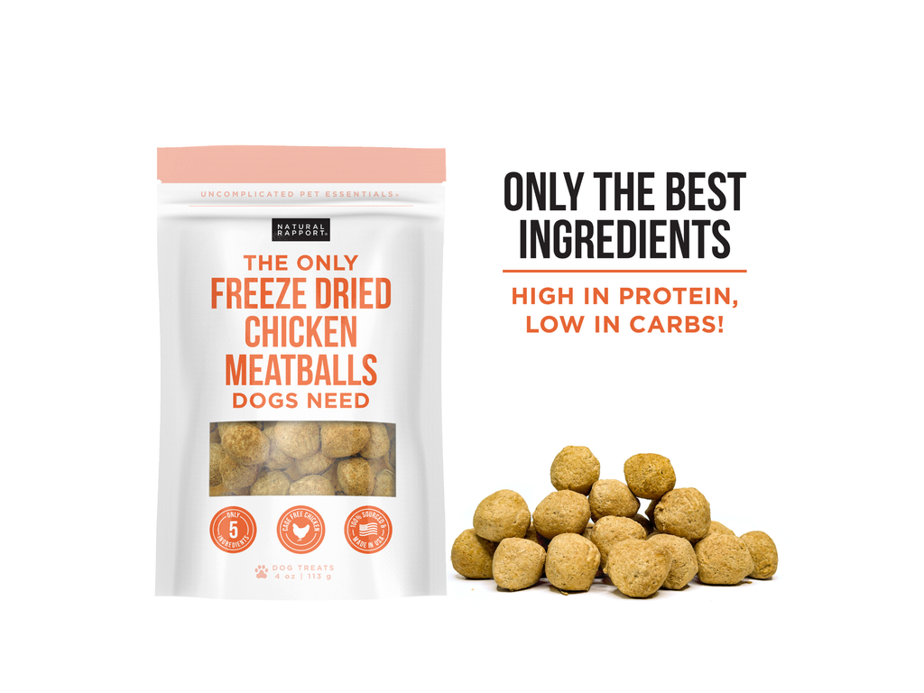 The Only Freeze Dried Chicken Meatballs Dogs Need - The Dog Shop